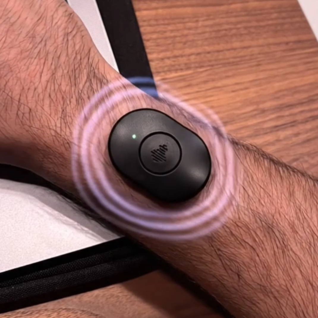 Pulse Device being used to improve motor function and fine motor skills